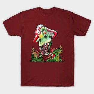 Mushroom Dinosaur T-Shirt